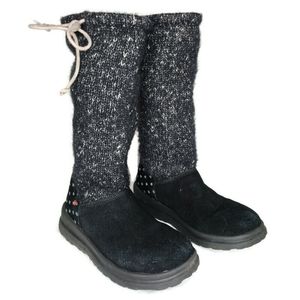 UGG I Heart UGG Knit Slouchy Boots 1008129 Size 6